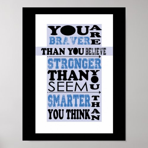 You Are Braver Than You Believe Poster