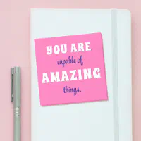 You Are Loved Green with Heart Positive Post-it Notes