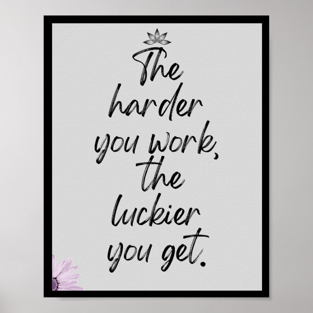 You are capable of more than you know, Quote Poster (Front)