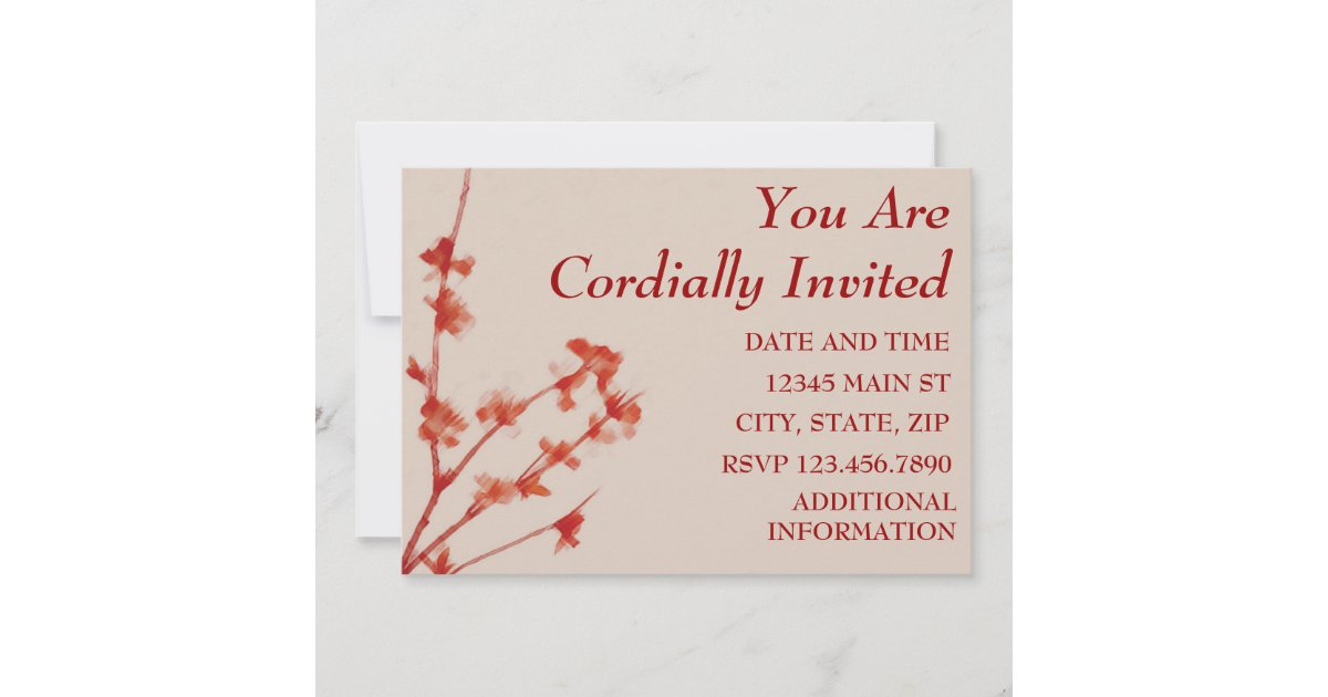 YOU ARE CORDIALLY INVITED INVITATION | Zazzle