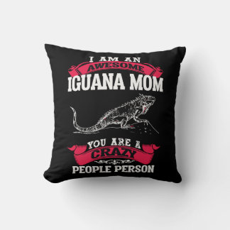 You are crazy people person throw pillow