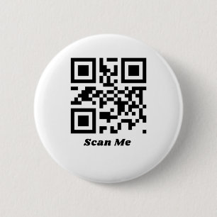 You are Cute qr code Button