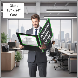 [You Are Dead To Us] Funny Coworker Leaving Giant Card