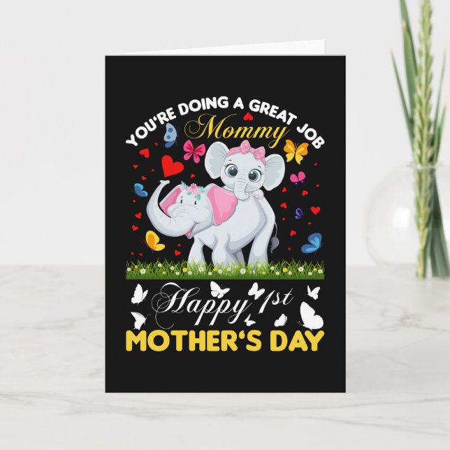You Are Doing A Great Job Mommy Card (Front)