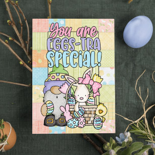 You Are Eggs-Tra Special Holiday Postcard