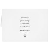 You are Enough Blank Card (Back Horizontal)