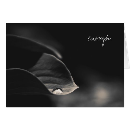 You are Enough Blank Card (Front Horizontal)