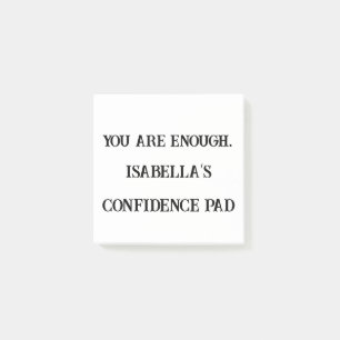 You Are Enough – Custom Affirmation Sticky Note
