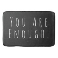 YOU ARE ENOUGH | Inspirational Word Art Graphic