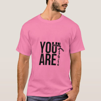 YOU ARE Enough Motivational Quote Boys T-Shirt – E