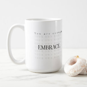 “You Are Enough” Mug – Embrace Your Worth