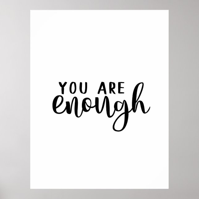 You are Enough Poster (Front)