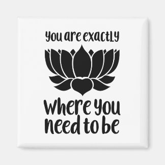 You are exactly where you need to be magnet