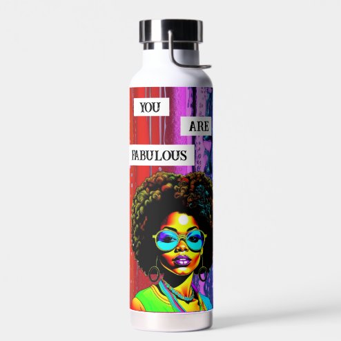 Afro-American Water Bottles
