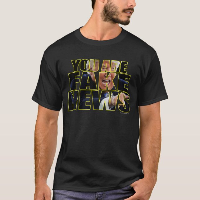 You Are Fake News Press Conference T-Shirt (Front)