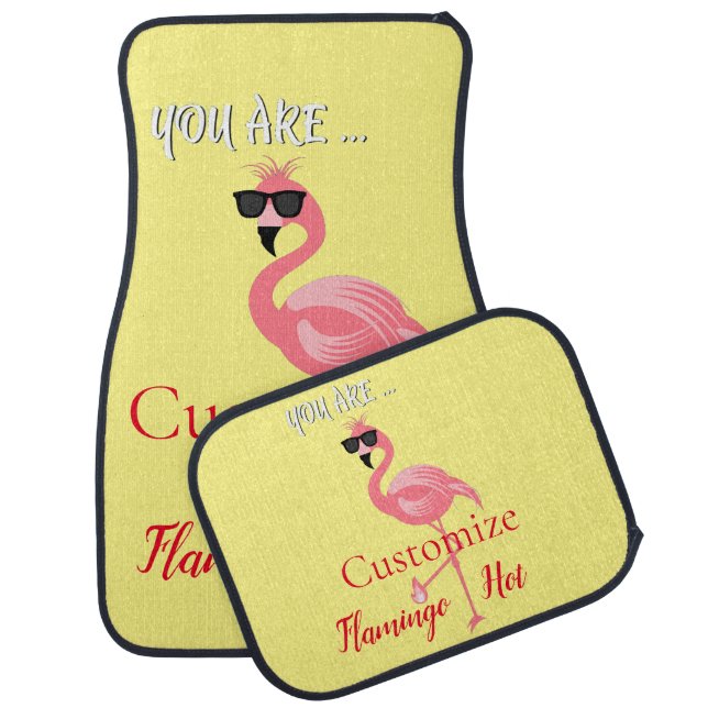 You Are Flamingo Hot Thunder_Cove Car Floor Mat (Set)