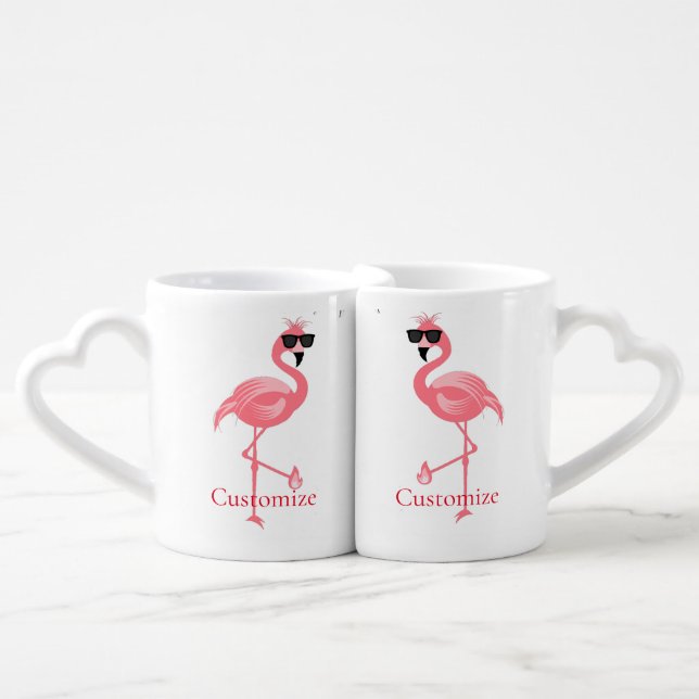 You Are Flamingo Hot Thunder_Cove Coffee Mug Set (Front Nesting)