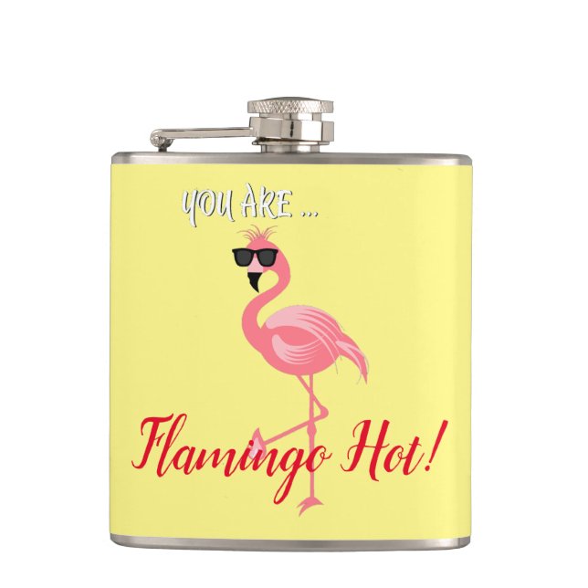 You Are Flamingo Hot Thunder_Cove Flask (Front)