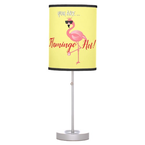 You Are Flamingo Hot Thunder_Cove Table Lamp