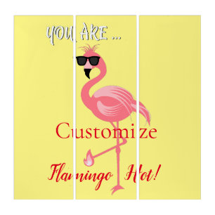 You Are Flamingo Hot Thunder_Cove Triptych