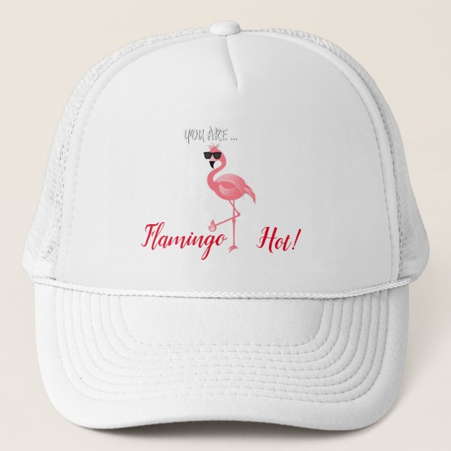 You Are Flamingo Hot Thunder_Cove Trucker Hat (Front)