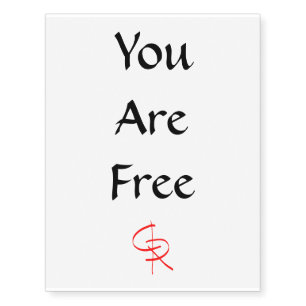 You are Free Tattoo