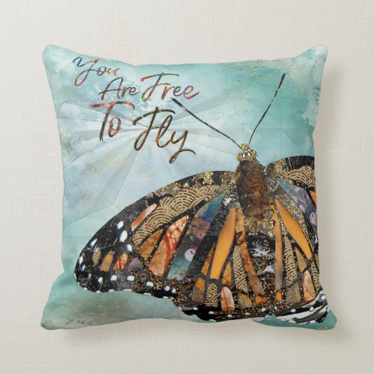 You Are Free To Fly Pillow