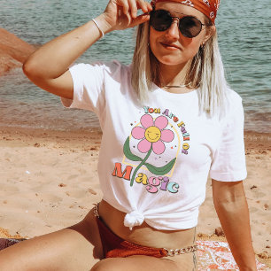 You Are Full of Magic, Good Vibes Retro Daisy Gift T-Shirt