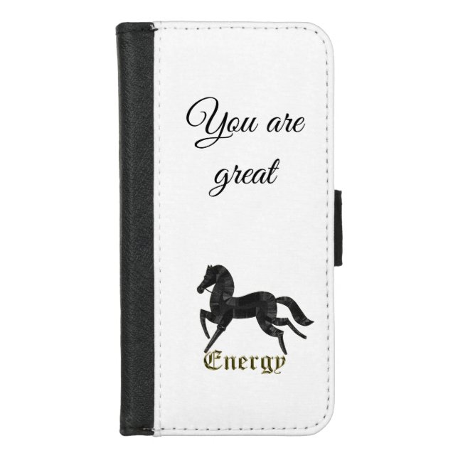 you are geat iPhone wallet case (Front)