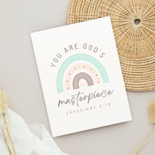 You Are God’s Masterpiece Ephesians 2:10 Postcard