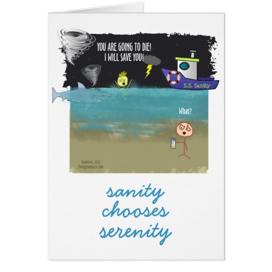 You are Going to Die! I Will Save You! Cards (Front)