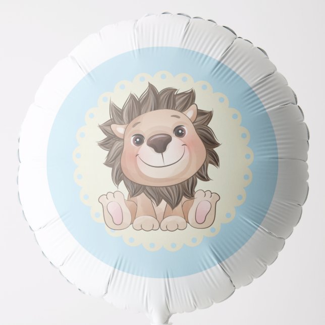 You are Grrreat Cute Lion  Baby  Boy  Balloon (Front)