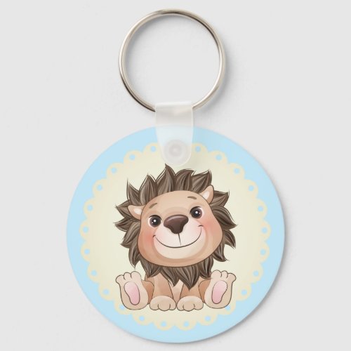 You are Grrreat Cute Lion Baby Boy   Keychain