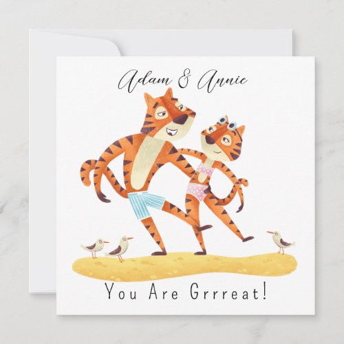 You Are Grrrreat Tiger Customized Gift Him Her    