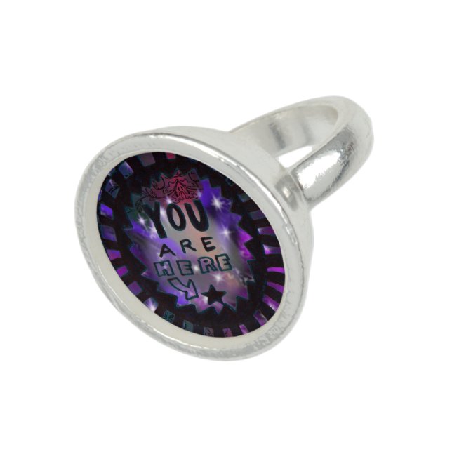 You Are Here Galaxy Ring (Top)