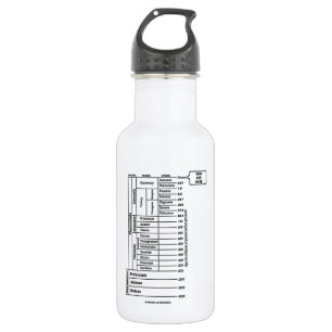 You Are Here (Geological Age Earth's History) Water Bottle