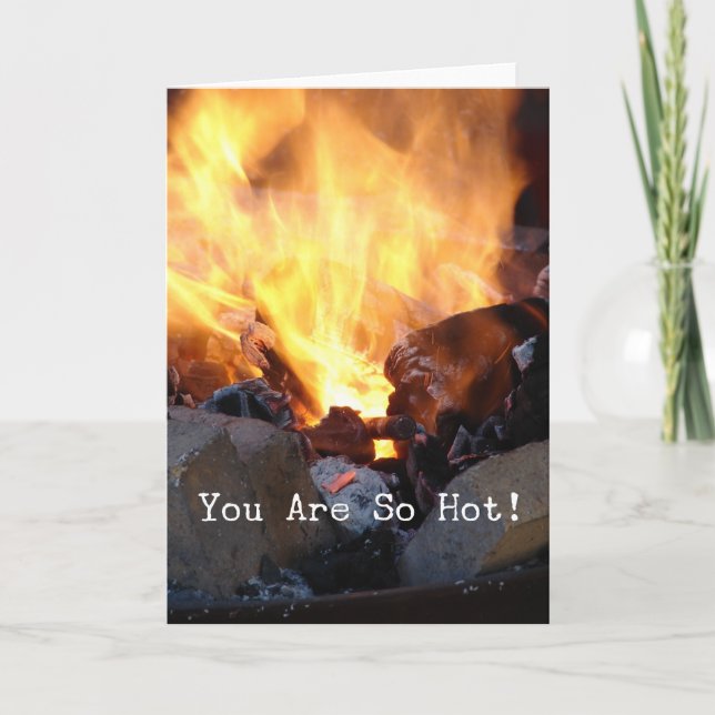 You Are Hot! Card (Front)