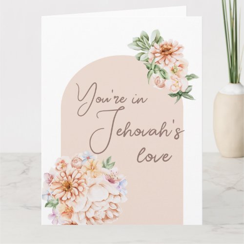 You are in gods love _ JW encouragement Card