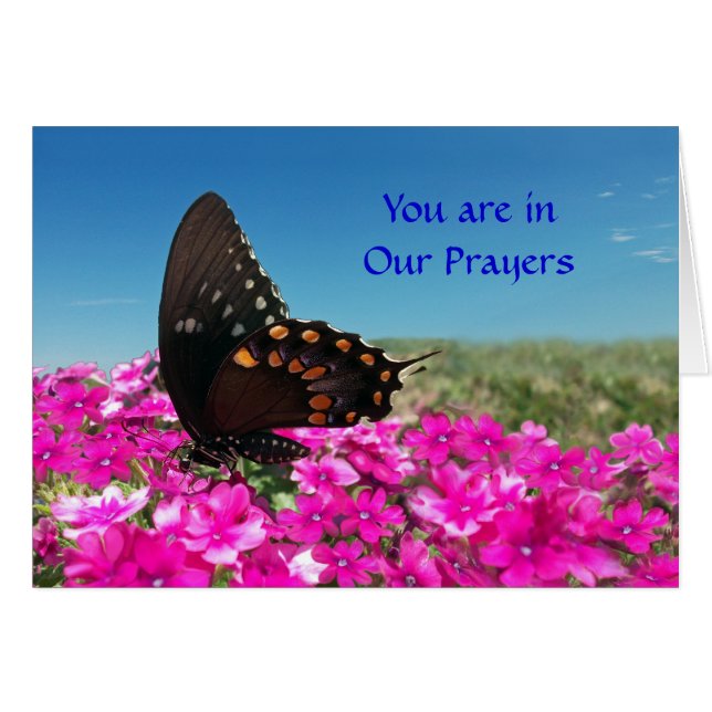 You are in Our Prayers Cards (Front Horizontal)