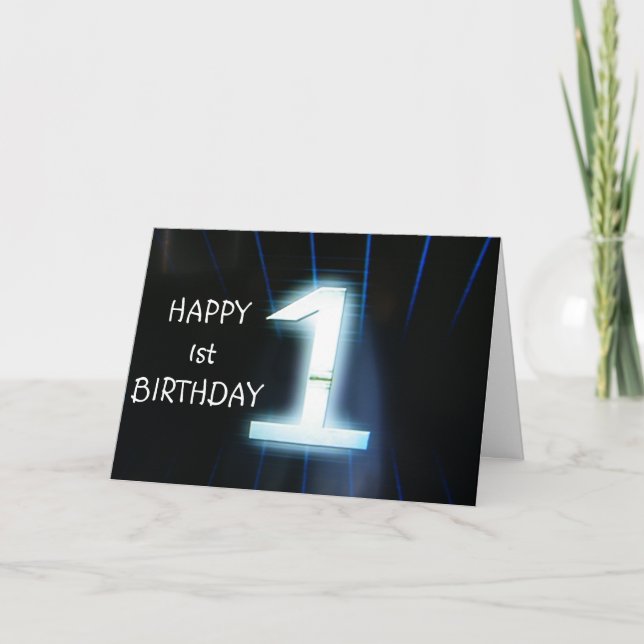 "YOU ARE IN THE SPOTLIGHT #1" HAPPY BIRTHDAY CARD (Front)