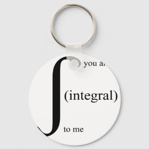 You Are Integral To Me Keychain