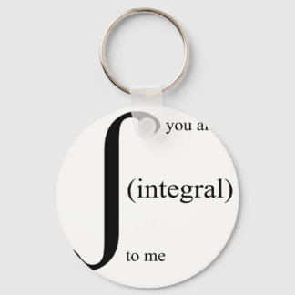 You Are Integral To Me Keychain