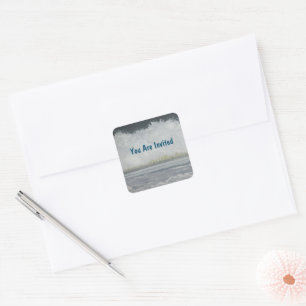 You Are Invited Family Beach Trip Envelope Seal
