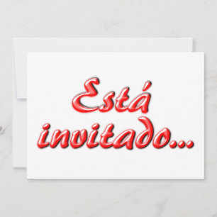 You Are Invited Invitation