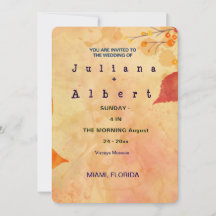 YOU ARE INVITED TO THE WEDDING OF