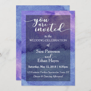 "You Are Invited" Wedding Invitation
