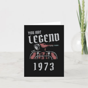 You Are Legend Old vespa Letterpress Thank You Card