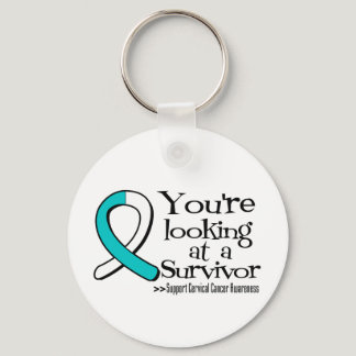You are Looking at a Cervical Cancer Survivor Keychain