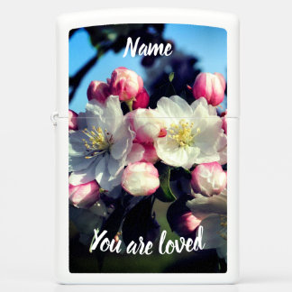 You Are Loved Blossoms Inspirational Zippo Lighter