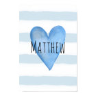 You are Loved Blue Heart Baby Boy's Nursery